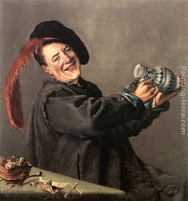 Jolly Toper painting - Judith Leyster Jolly Toper art painting